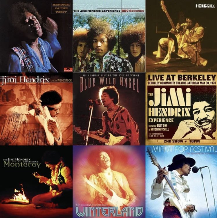 southern_cross1's tweet photo. 52 years on from his passing🕊

Jimi Hendrix - Live albums #RIPJimi #JimiHendrix #NowPlaying https://t.co/NgSvfNQKPY https://t.co/OiaHVOTtue