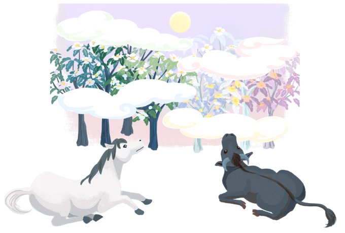 涅槃図のお釈迦様や動物たち八部衆など描かせていただきました頭に象が乗った人顔が鳥など驚きの登場人物たちや、天女や天部の華やかな衣装など涅槃図は見どころが本当にいっぱい。仏教画への造詣が深まること間違いなし!のボードゲームだと思います。ぜひぜひご支援ください  