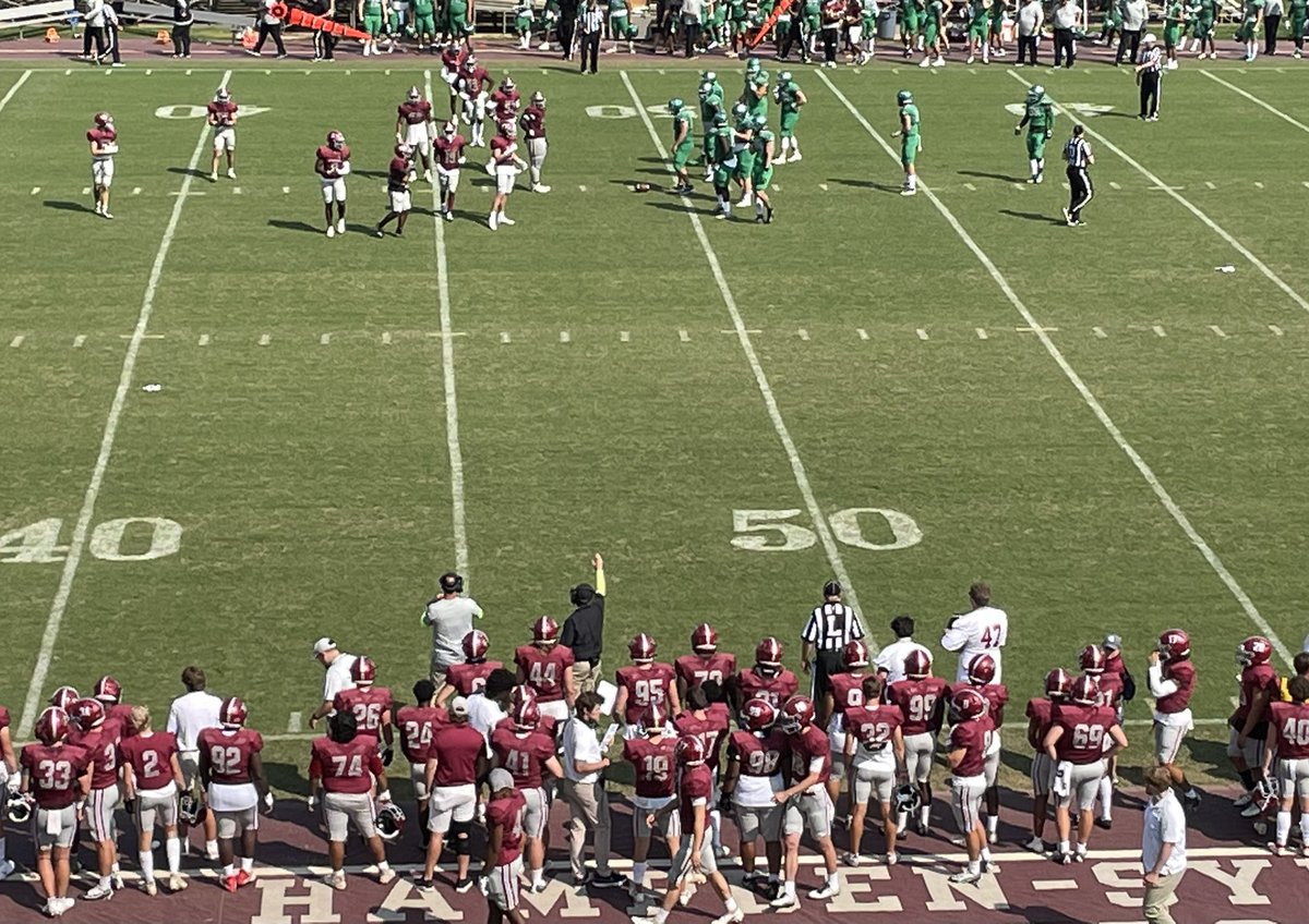 JaxMose's tweet photo. Good to see Hampden-Sydney College win convincingly.  Fun time at the game #HSC1776 #HSCathletics https://t.co/Dcvoj3FC9X