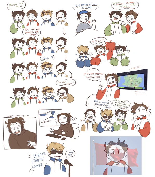 I have a huge geoguessr doodle page this week HAHA super fun tourney, can't wait for next week ! 