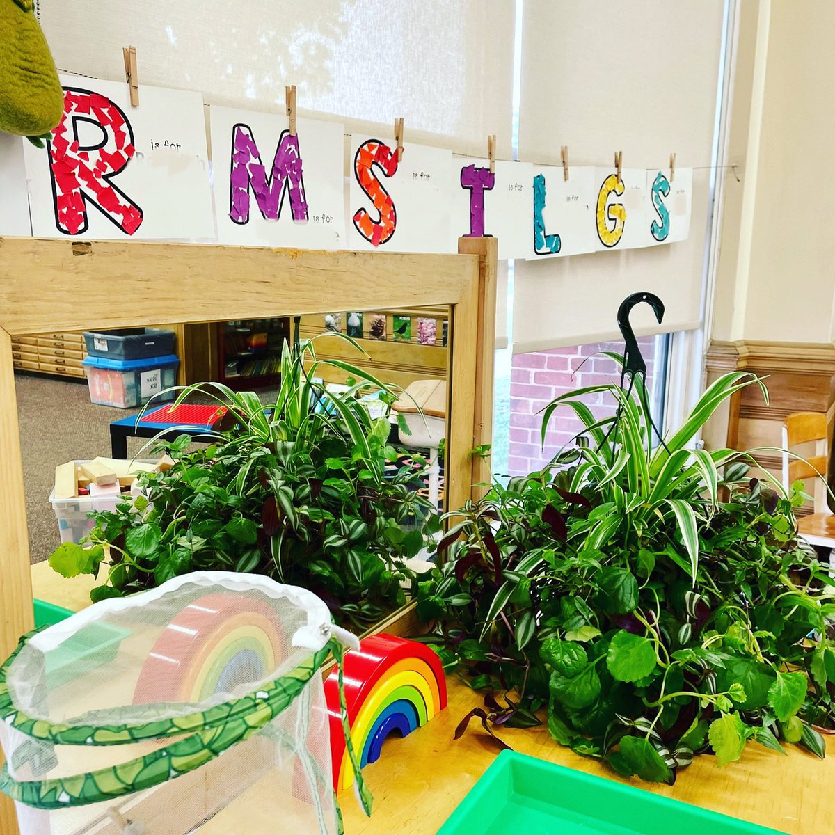 Love when the classroom begins to feel like it belongs up is all. #teacherfriends #ece #teacher