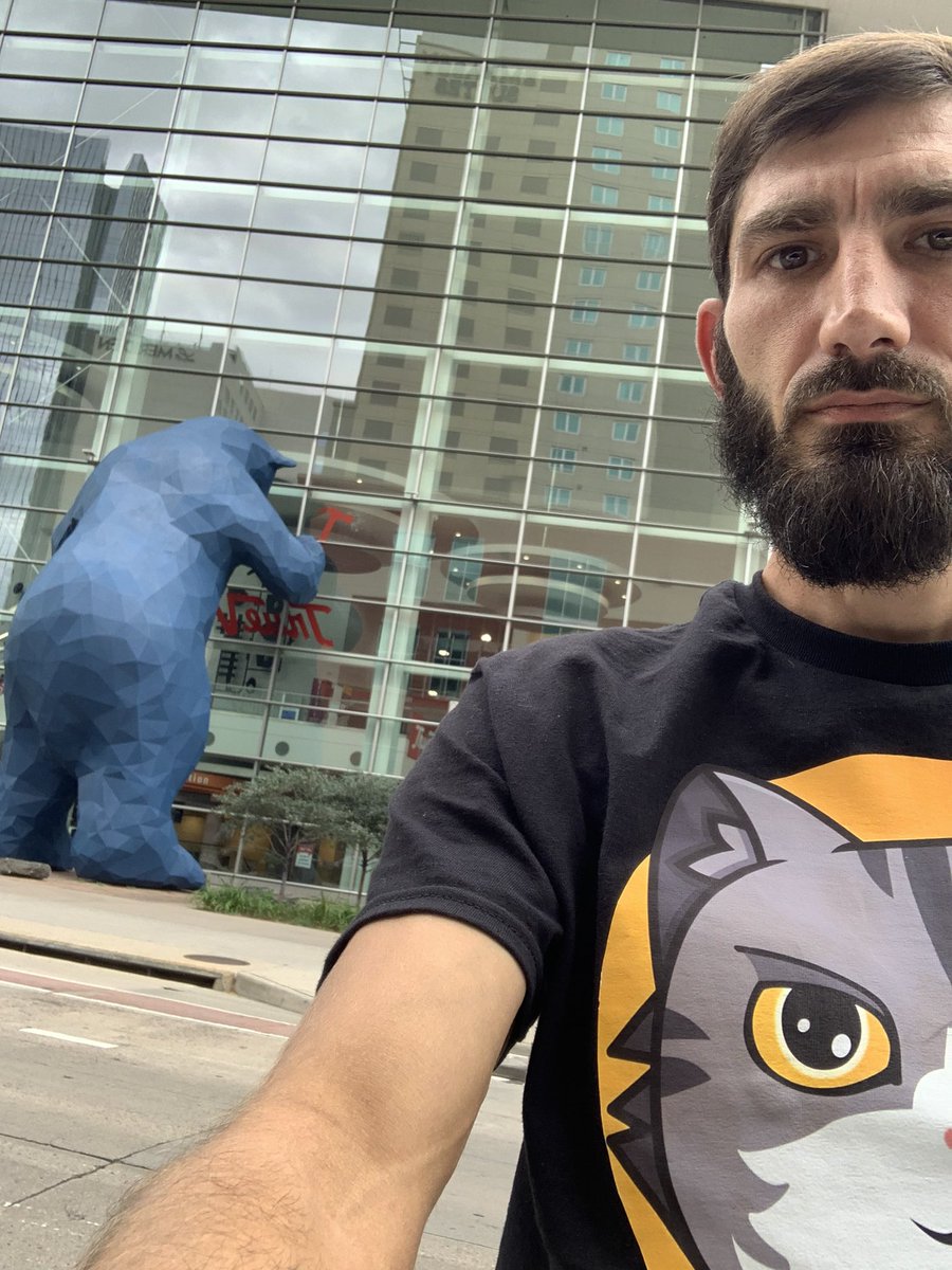 Positive_Chalie's tweet photo. @1goonrich The gem that’s been here grinding non stop. We don’t fear bears they fear us  #Catcoin @officialcatcoin 💯 https://t.co/7RwkIywp0b