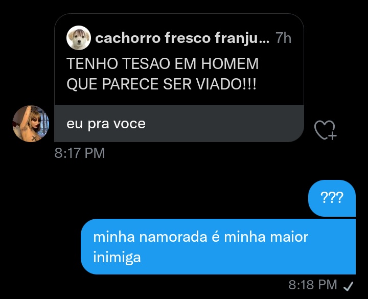 ela me odeia