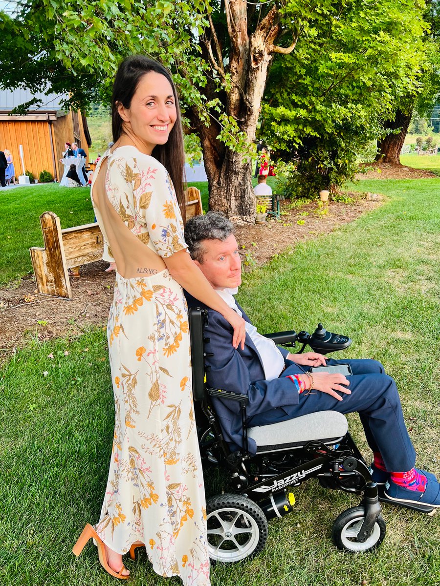 Wearing my heart on my back. ALS you will be gone. Soon. Thank you for the birthday love friends, it was a great day ❤️❤️