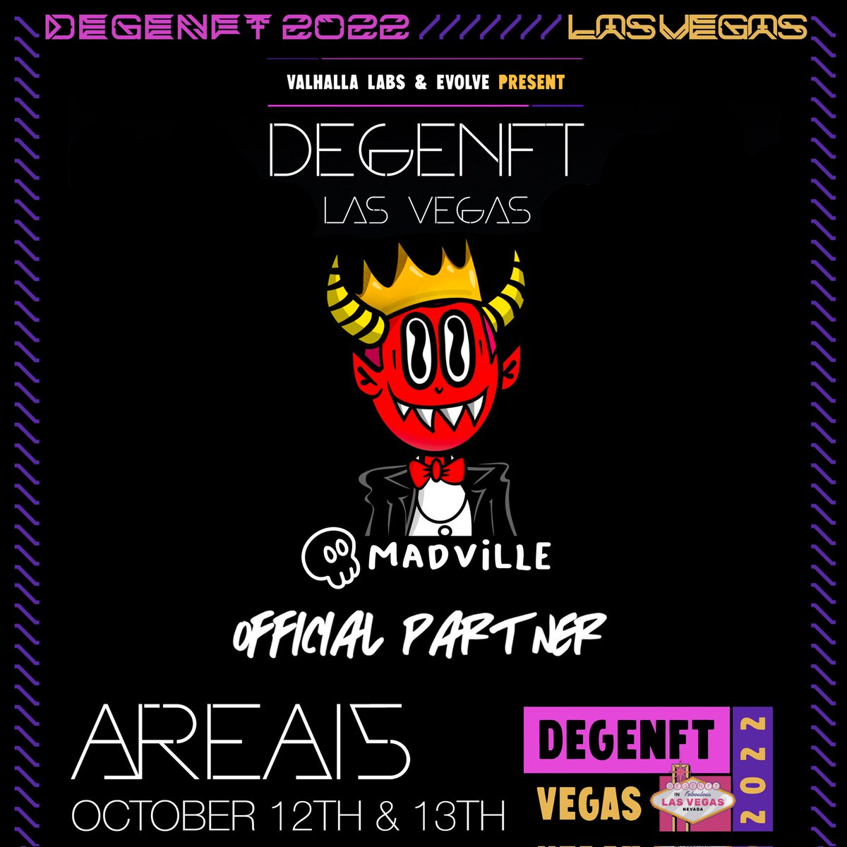 DEGENFT Vegas (Oct. 12-13) tweet media