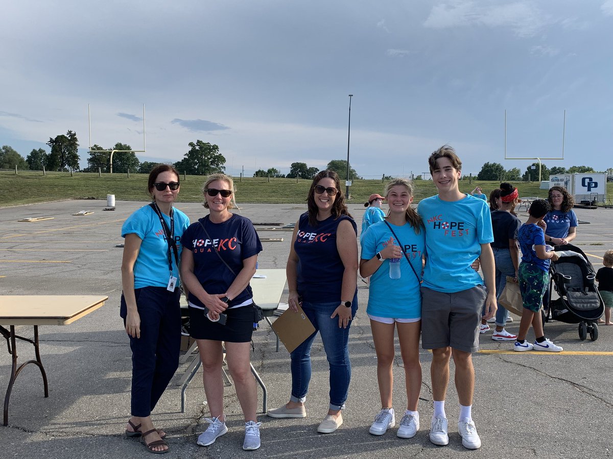 Fun day at NKC Hope Fest <a href="/HopeSquads/">Hope Squad</a> @TriCountyMHS