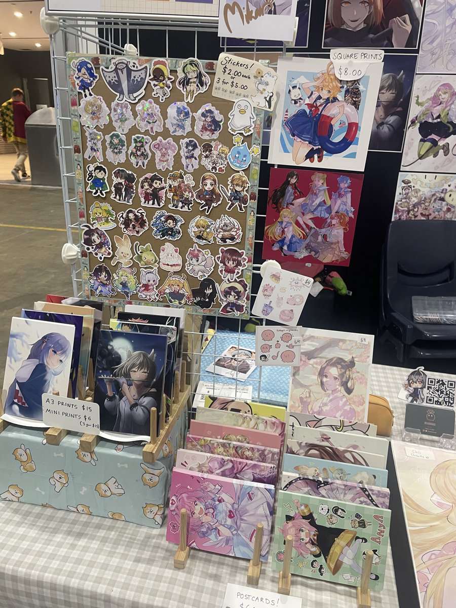 good luck to everyone going to #CRXAUS today!! im at table 162 at the back ๐ซถ