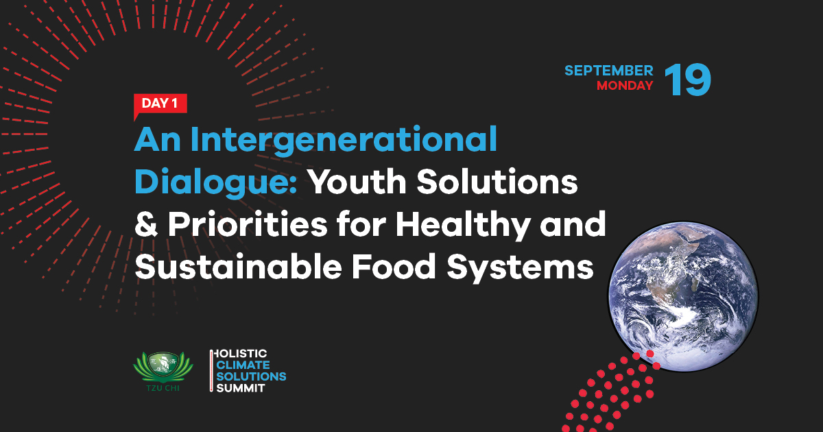 TzuChiUSA's tweet photo. We’re starting the morning off right with the launch of the #HolisticClimateSolutionsSummit! Tune in to our daytime sessions, focused on #FoodSystems, or learn how to request in-person access at the #TzuChiCenter in NYC now: https://t.co/ZADekDunz8 #ClimateWeekNYC #GettingItDone https://t.co/mtHFaY1wcj