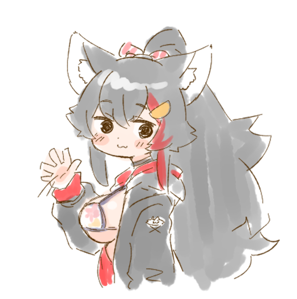 大神ミオ 「」|ねこやまのイラスト