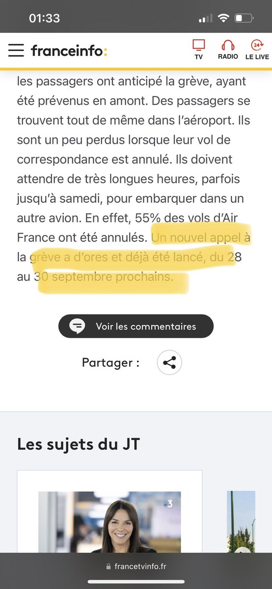 Blueberry__92's tweet photo. @transaviaFR @transaviaFR Transavia est pourtant concerné par ce nouvel appel à la grève en complément de celle du 16/09. Est-ce une mauvaise information ? https://t.co/jOLLylGhdH