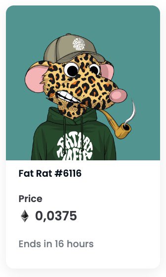FatRatCAPMafia's tweet photo. 🚨 Rat on the cap floor 🚨

🐀 green cap 🧢 
🐀 green logo hoodie 💚
🐀 AND leo fur 🐆 

#FatRatCapMafia #FatRatMafia #FRM #NFTCommunity https://t.co/0wBYkAjzRd