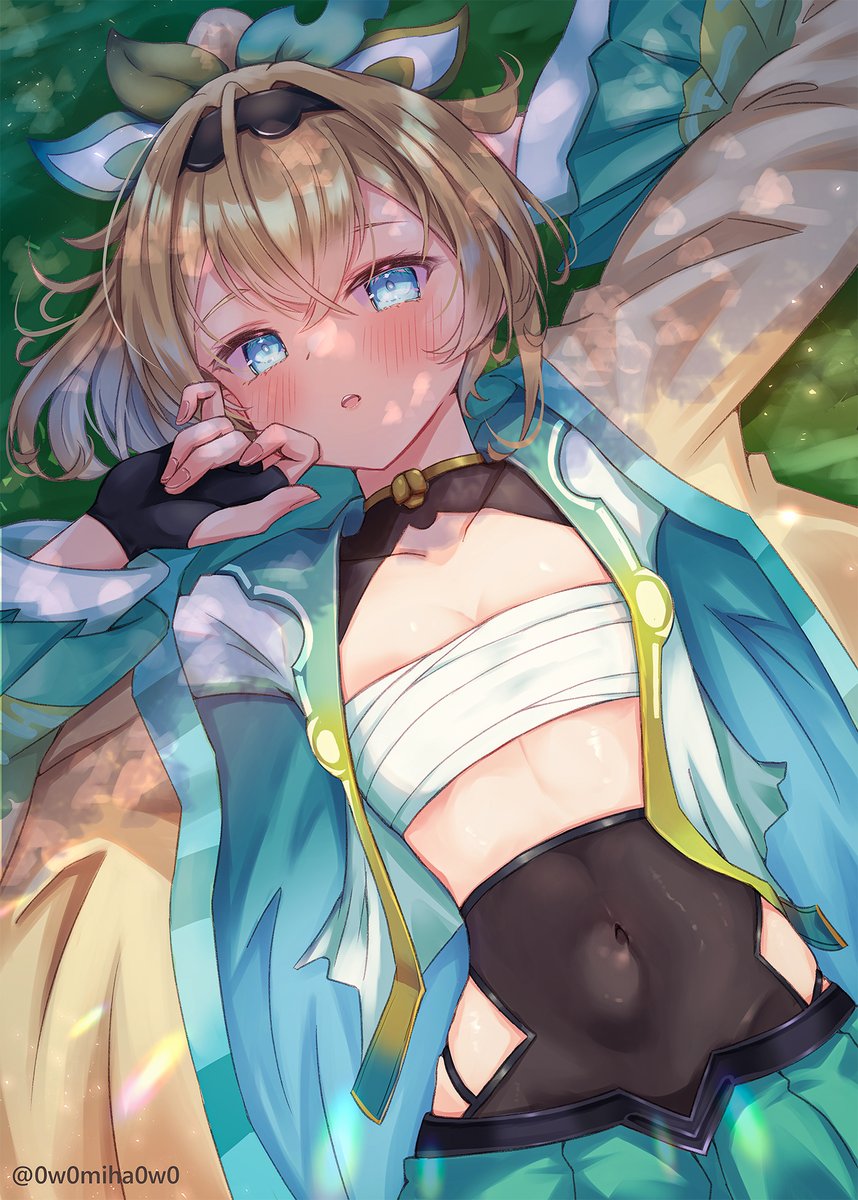 常闇トワ 「おなかコレクション#絵柄が好みって人にフォローされたい 」|みはえる🐍✨のイラスト