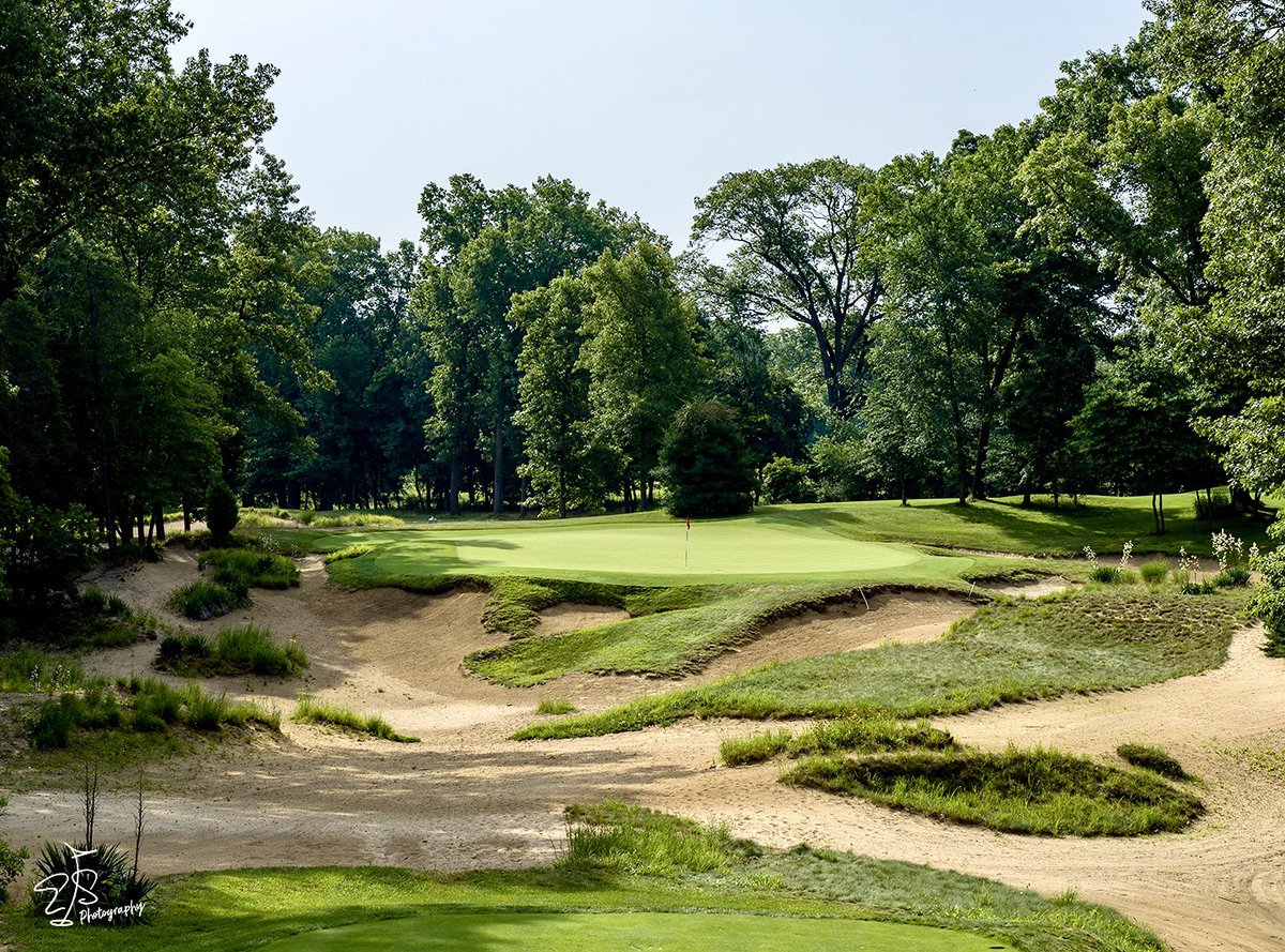 Evan_Schiller's tweet photo. The Dunes Club in New Buffalo, Michigan.  Mike Keiser’s first golf course and inspiration for Bandon Dunes.  🔥🔥🔥  #golfcoursephotos @PureMichigan https://t.co/IWjDvE8aQU
