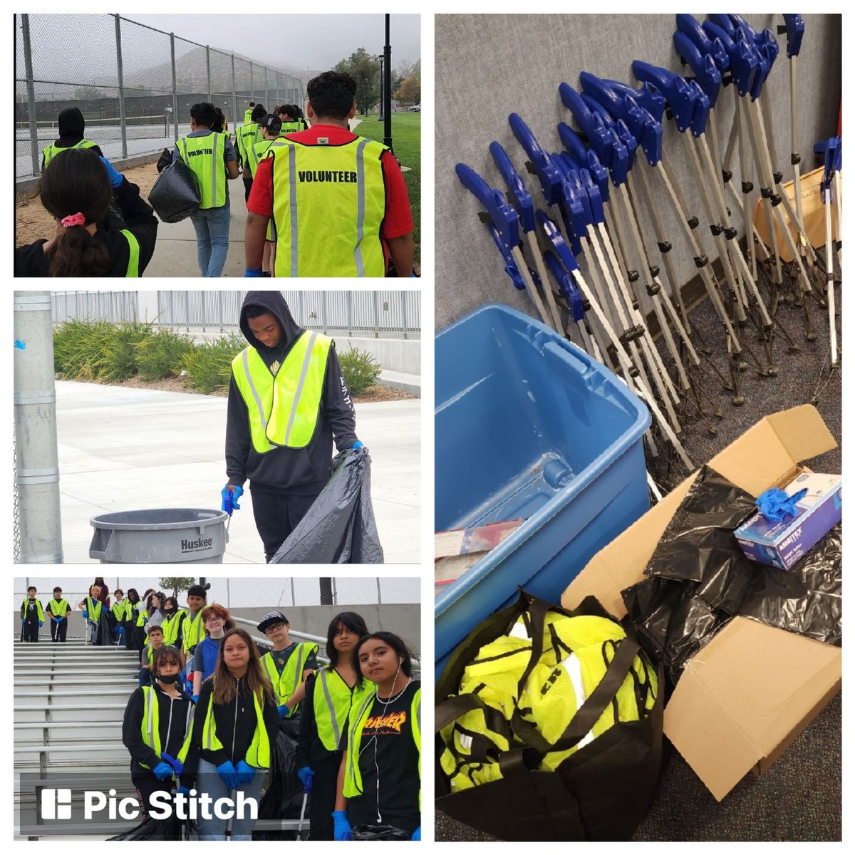 Today during our Saturday Innovation Camp we had many students come and work on their Community Service project, which is a requirement of the IB MYP. We are so proud of these wildcats for serving our community and for getting started on the project early. #MVUSDSparkles