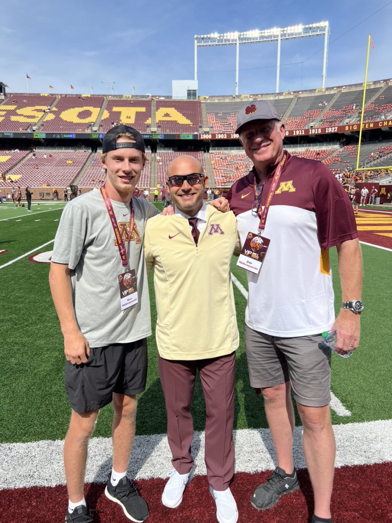 Max (@maxshikenjanski) on Twitter photo After a great conversation with <a href="/Coach_Fleck/">P.J. Fleck</a> I’m blessed to have received an offer to The University of Minnesota!! Thank you Coach Fleck, Coach Ciarrocca, and staff! <a href="/KirkCiarrocca/">Kirk Ciarrocca</a> <a href="/Shakes_GopherFB/">John Schaekel</a> After a great conversation with <a href="/Coach_Fleck/">P.J. Fleck</a> I’m blessed to have received an offer to The University of Minnesota!! Thank you Coach Fleck, Coach Ciarrocca, and staff! <a href="/KirkCiarrocca/">Kirk Ciarrocca</a> <a href="/Shakes_GopherFB/">John Schaekel</a>