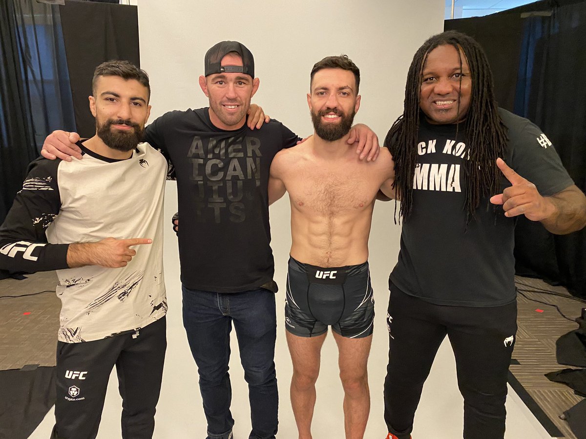 JavidBasharat's tweet photo. Mission accomplished Basharat week completed ✅ #THEBASHBROS @UFCEurope @ufc https://t.co/kj8IKrmBM1