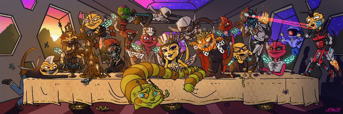 TheCyberHornets's tweet photo. 📖 The Cyber Hornets

Background Part 1

Intro ✏️

Long ago before the Hornets became "Cyber" Hornets, before the Great War they had nothing to fear. Their cups were ever flowing with sweet nectar and bug harvests bountiful, they were all living their best Hornet Life.

#NFTs https://t.co/ET7kr0cqf9