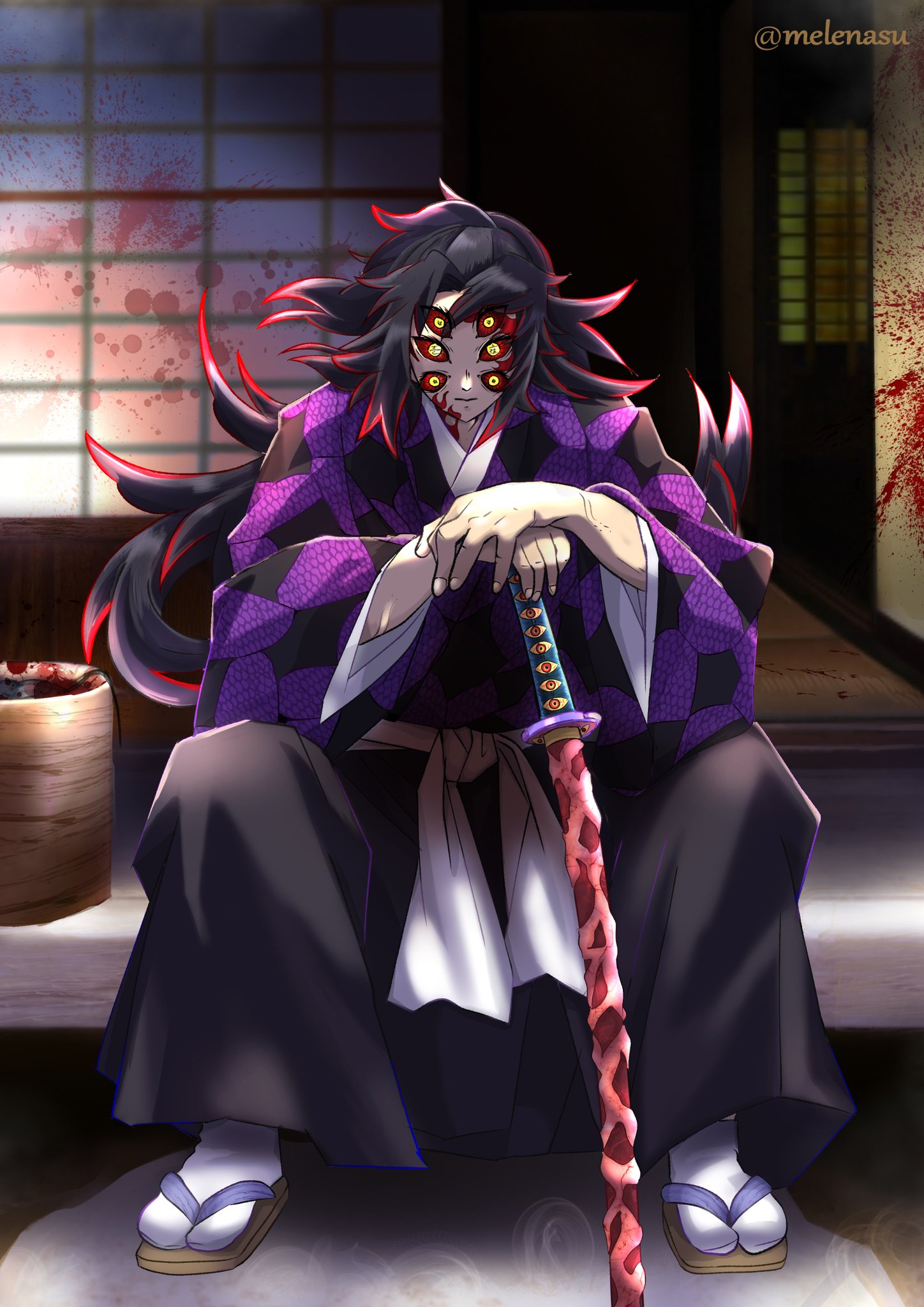 鬼滅の刃 黒死牟 画像 めれなす on : 