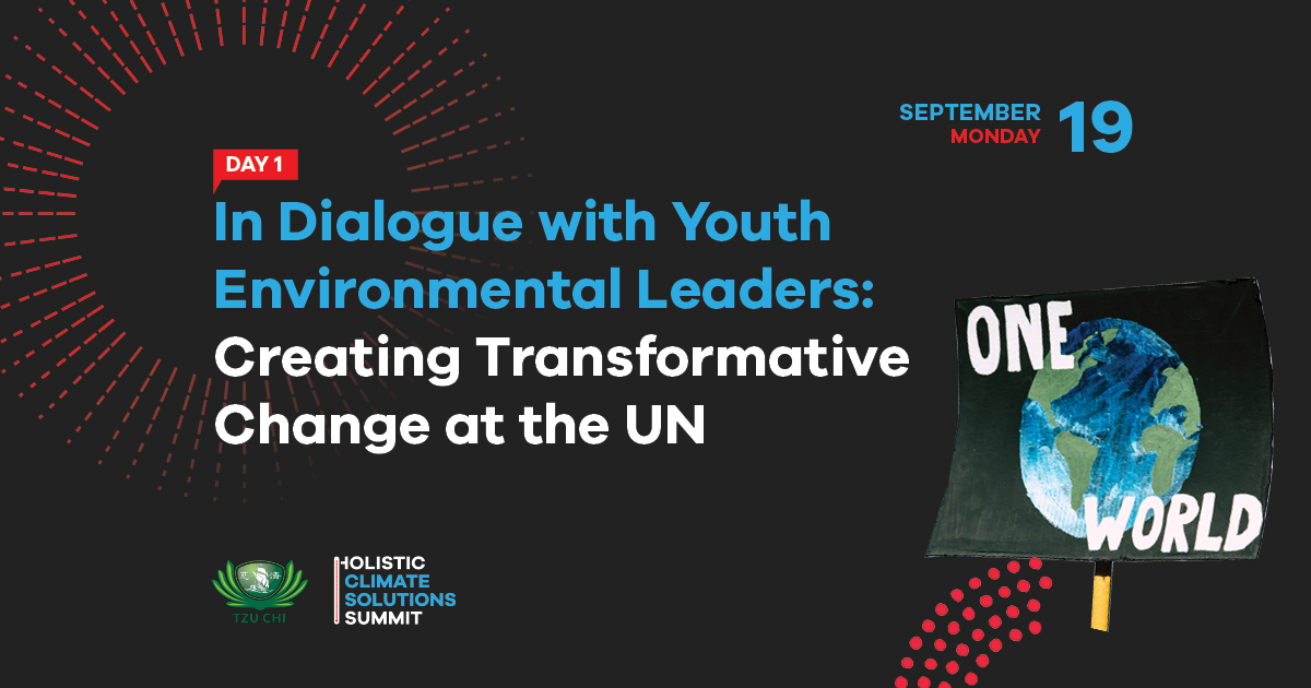 TzuChiUSA's tweet photo. Tune back in for our next two sessions of Day 1 of the #HolisticClimateSolutionsSummit, centering on #FoodSystems, happening at the #TzuChiCenter in #NYC: https://t.co/ZADekDLYqG ##GettingitDone #ClimateWeekNYC #Food4Change https://t.co/ImIxJ0zqKf