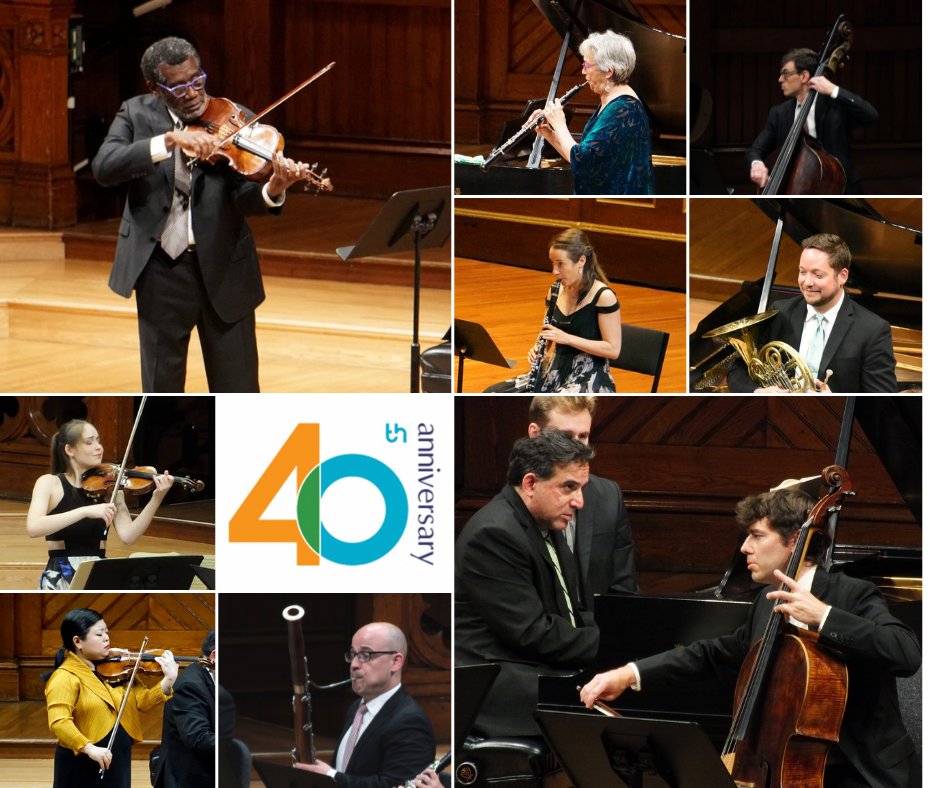 Celebrate 40 years with us! This Sunday, 3pm at Sanders Theatre: Beethoven's Septet and Trios by Brahms and Poulenc. 
bit.ly/BCMS40opener