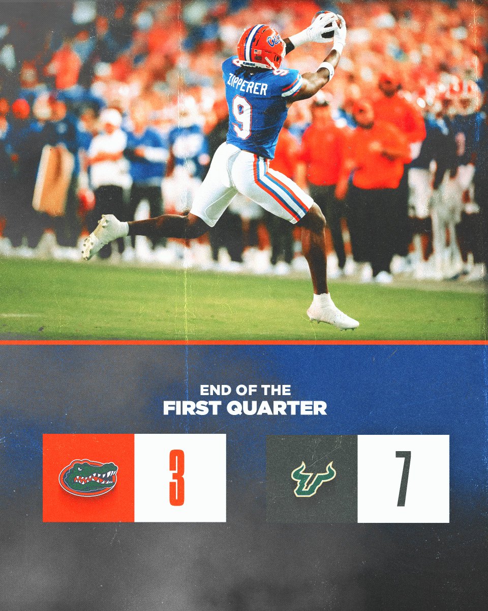 GatorsFB's tweet photo. Score after one.

#GoGators | #jOURney https://t.co/FjZZUGedp0