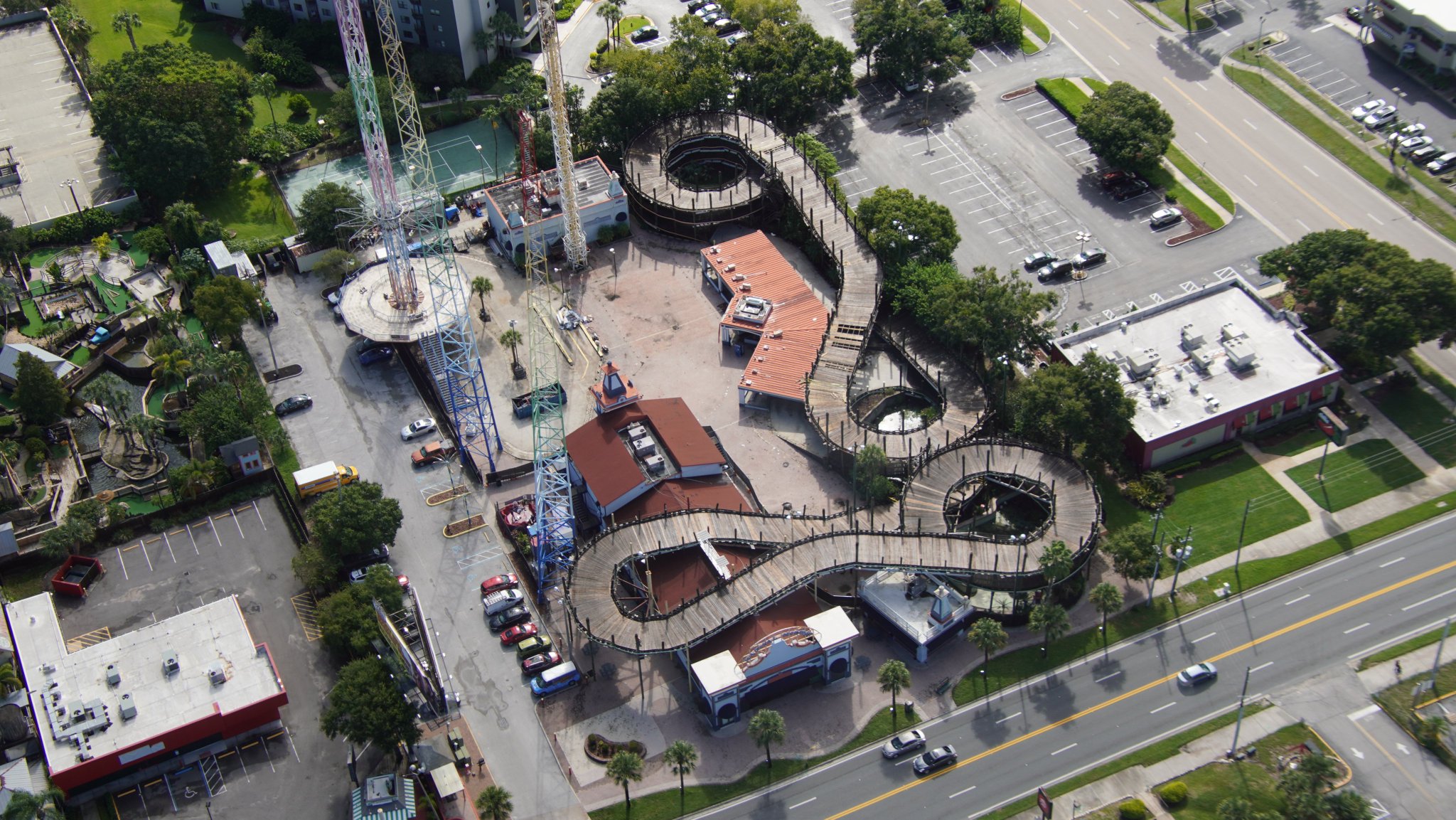 bioreconstruct on Twitter "Aerial look at Magical Midway adventure