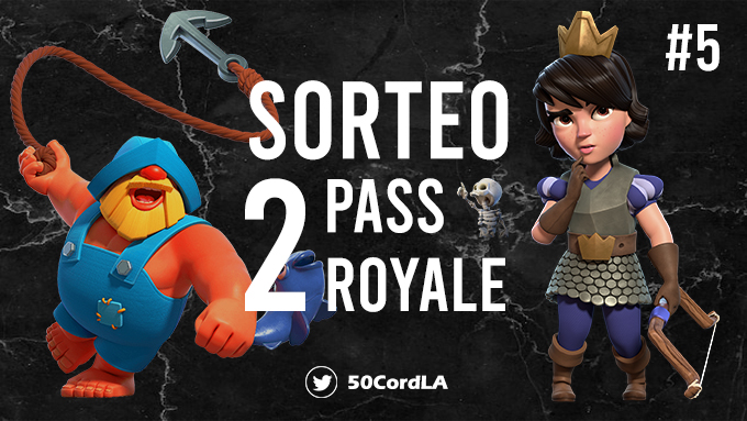 THE | 50 | CORD (@50cordla) on Twitter photo 👑 SORTEO DE 2 PASS ROYALE 👑
Requisitos:
•Seguirnos:
<a href="/50CordLA/">THE | 50 | CORD</a>
•Seguir en Twitch a: twitch.tv/mooskyn
•Mencionar a 3 amigos
•Dar 🔁 y ❤ a este Tweet
Termina este Martes (21/09/23:59🇵🇪)
¡Mucha suerte a todos! 🔥 👑 SORTEO DE 2 PASS ROYALE 👑
Requisitos:
•Seguirnos:
<a href="/50CordLA/">THE | 50 | CORD</a>
•Seguir en Twitch a: twitch.tv/mooskyn
•Mencionar a 3 amigos
•Dar 🔁 y ❤ a este Tweet
Termina este Martes (21/09/23:59🇵🇪)
¡Mucha suerte a todos! 🔥