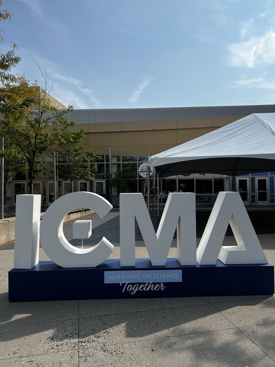 KevinKnutson's tweet photo. The big day has arrived! In Columbus for #ICMA2022 https://t.co/eKHRohSYZ0