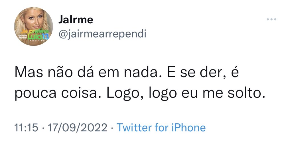 breebshaw's tweet photo. fui silenciada por xingar a mΓ£e de uma bolsominion aqui no twitter, mais de 12h sem poder curtir, retweetar ou comentar nada π
mas estou de volta
#freebree https://t.co/3yLvJYYiTV