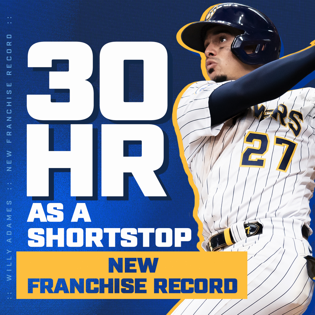 Brewers's tweet photo. WILLY DID IT!
@willya02 x #ThisIsMyCrew https://t.co/zmo8hJtUMl