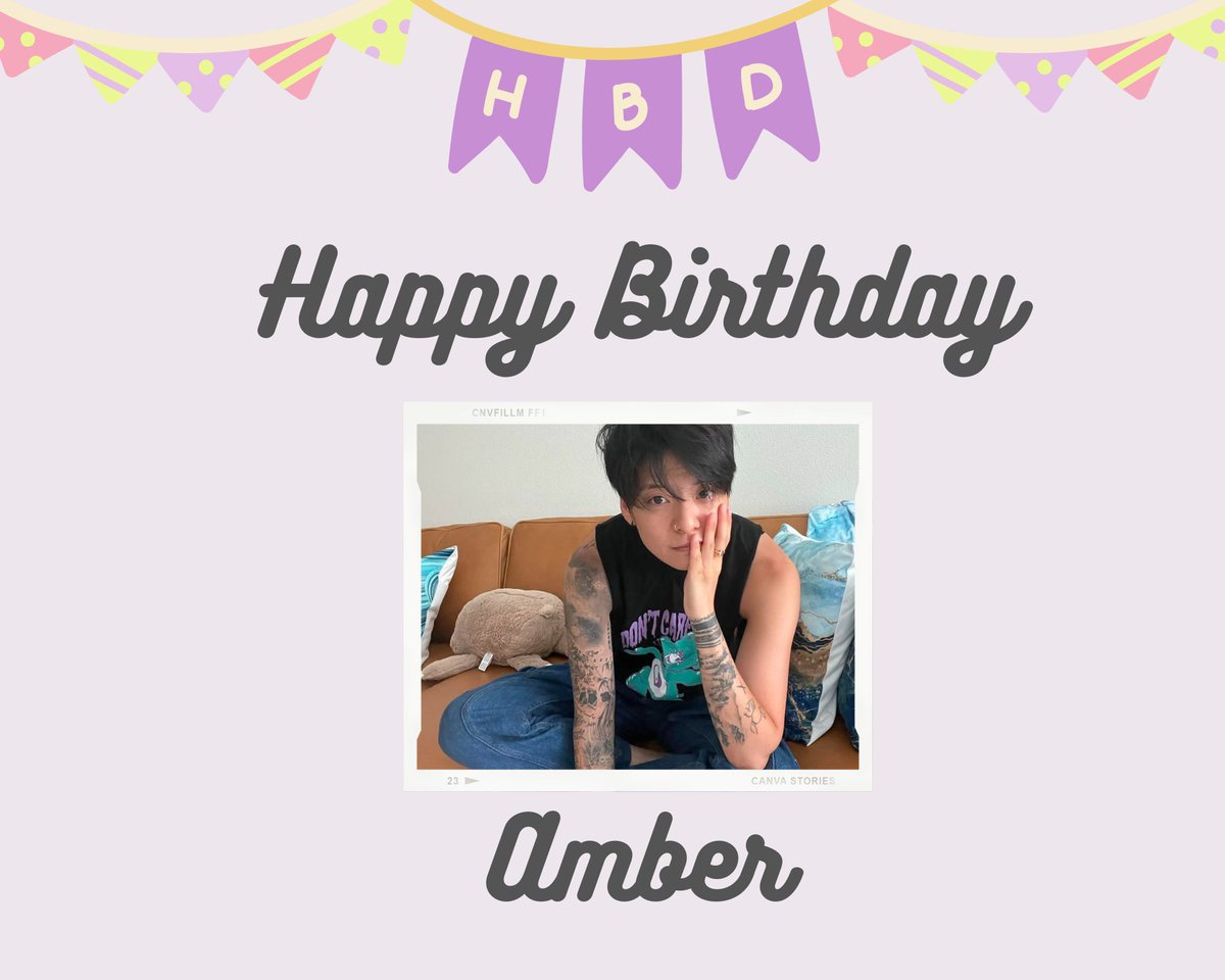 HAPPY BIRTHDAY AMBER LIU HAPPY AMBER LIU DAY       