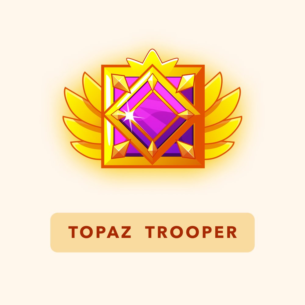 The holy grail of Topaz badges.

Retweet this if you want one on testnet.

🔶🙌  #TopazHands

#aptos #lfm