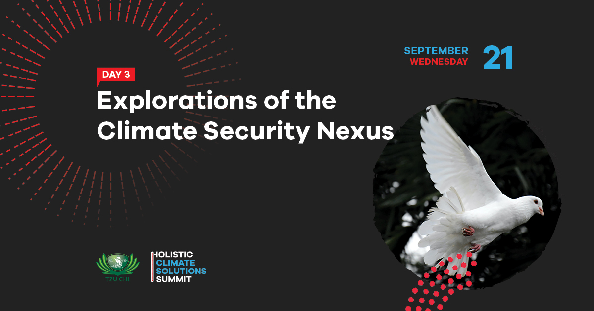 TzuChiUSA's tweet photo. Join us bright & early for Day 3 of the #HolisticClimateSolutionsSummit, where today’s focus is on interfaith action and well-being! See today’s sessions and full lineup at: https://t.co/ZADekDLYqG #ClimateWeek #GettingItDone #InterfaithAction https://t.co/XVFVmAkOGk