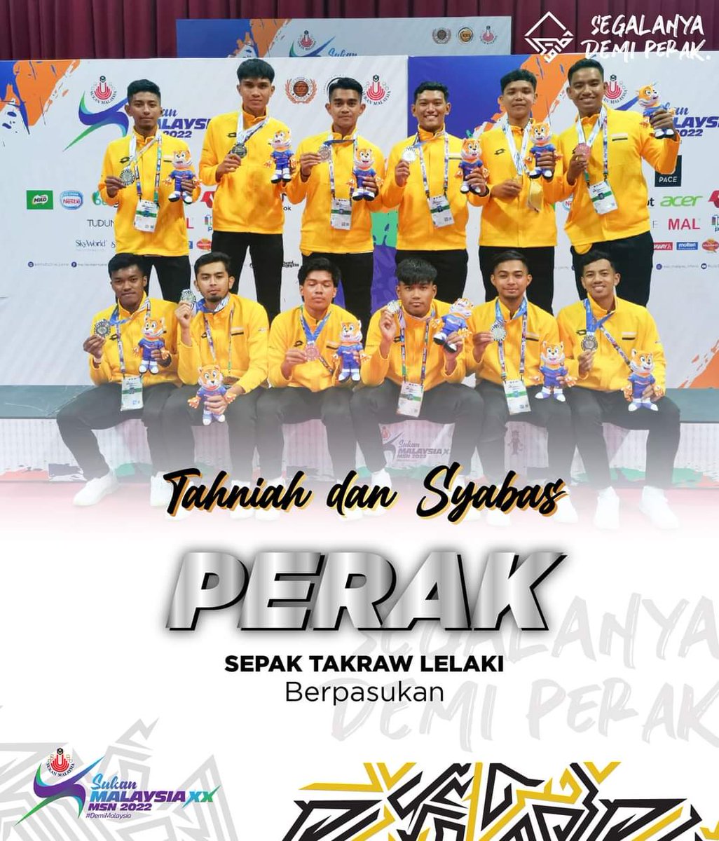 sukanperak's tweet photo. Kedudukan kontinjen Perak pada hari ke-4 #SUKMA2022 semalam. Penambahan dua pingat perak dan dua pingat gangsa #Syabas #Tahniah #PerakPower #SukanMalaysia2022
#Sukan #Perak #SukanPerak https://t.co/PM4ITDHXEH