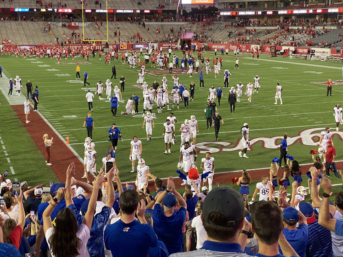 BradKellner_'s tweet photo. The University of Kansas. 

A football school. https://t.co/HzDszwnP1k