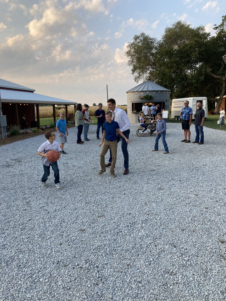 bradb33's tweet photo. @RyanHawkins8 Thanks for playing ball with the boys tonight. They’re so excited to see you! https://t.co/CyvUUEiTvG