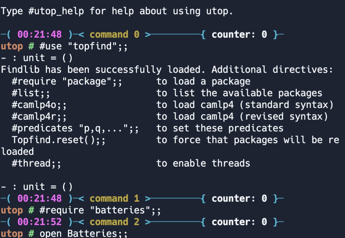 RohanMe93264078's tweet image. Just got #ocaml&apos;s utop working in @Replit. So cool! If you want to learn more about #ocaml, be sure to tune in to our #ReplitReps hackathon next weekend! #ParadigmConference #functionalprogramming