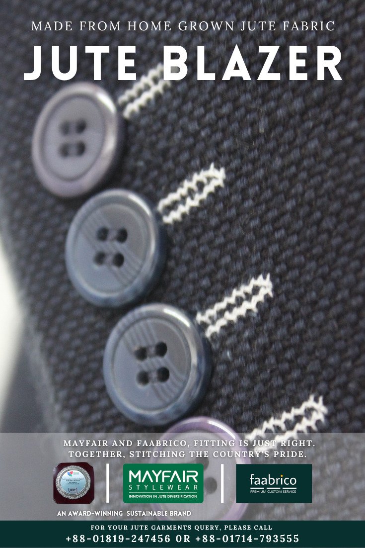 mayfairjutify's tweet photo. Experience the first-ever luxury of premium customized tailoring service for #JUTE GARMENTS from the master tailor at your doorstep in Bangladesh. 

For your jute garments inquiry, please call 01819-247456 or 01714-793555 today.

Happy #sustaining. https://t.co/QJO9W5P75D