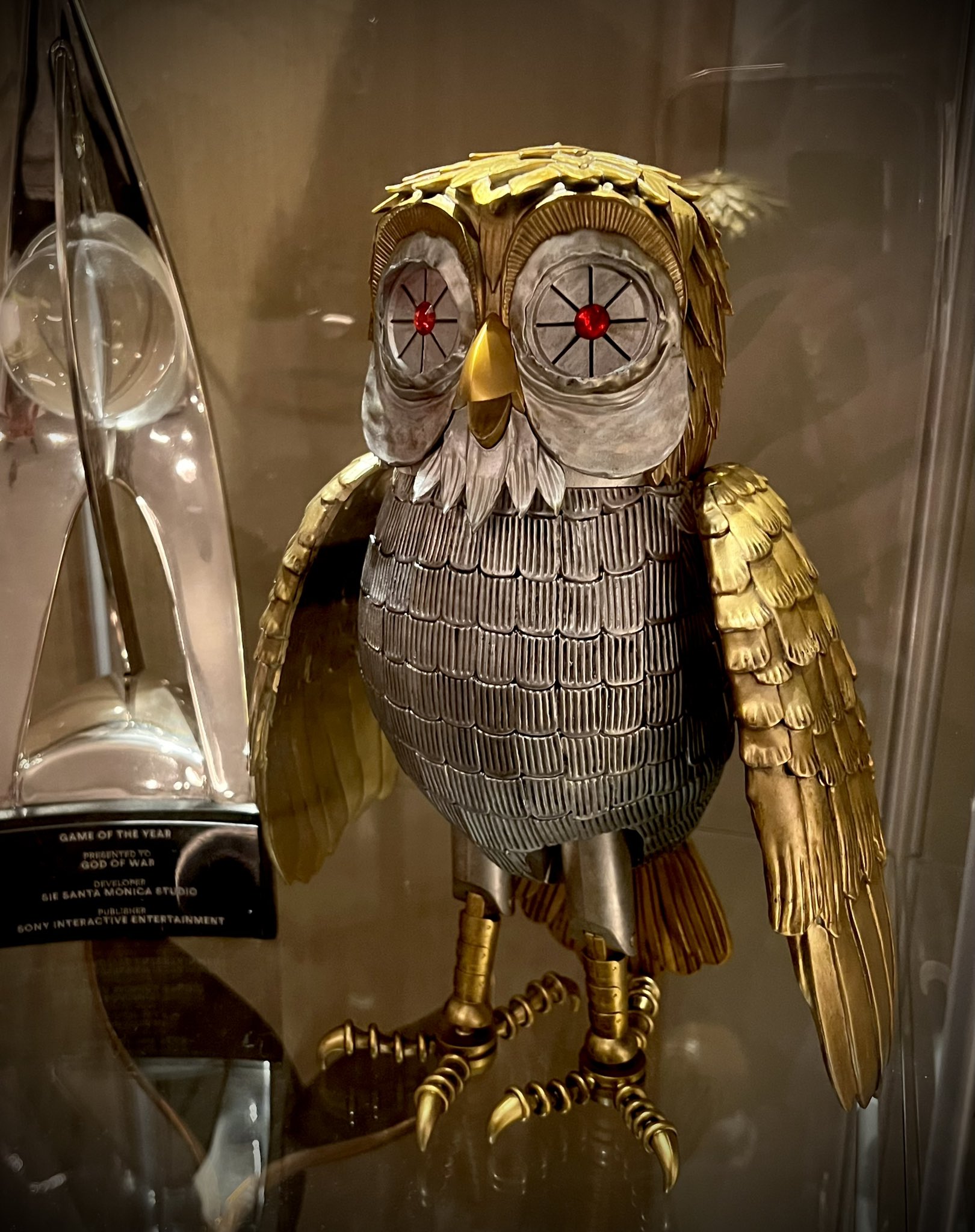 Bubo Robot Owl Replica from Clash of the Titans