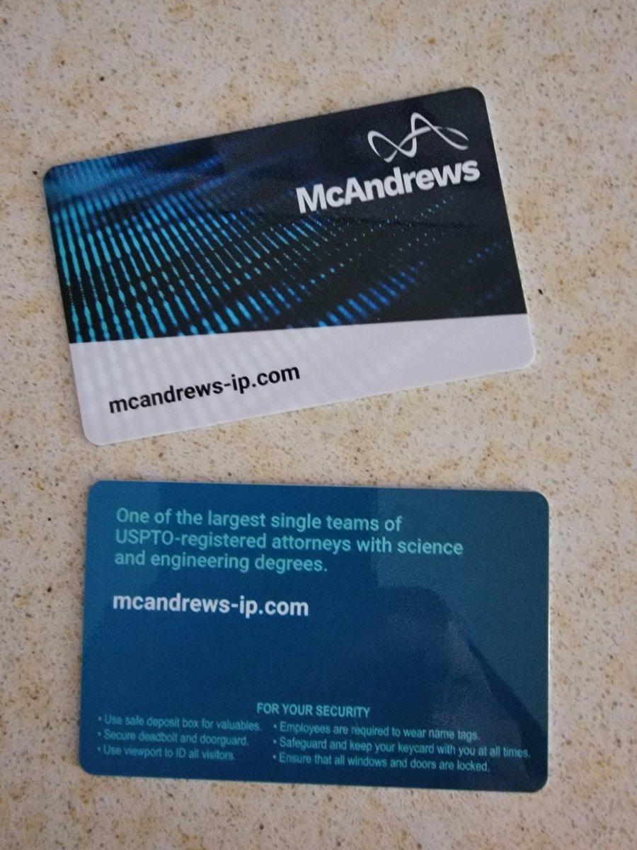 Thanks to <a href="/McAndrewsIP/">McAndrews</a> for the warm welcome to #IPOAM22