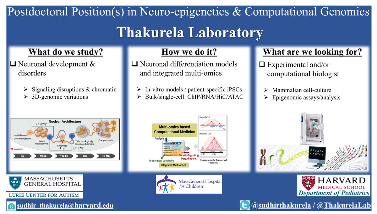 Thakurela Lab at MGH (Hiring) tweet media