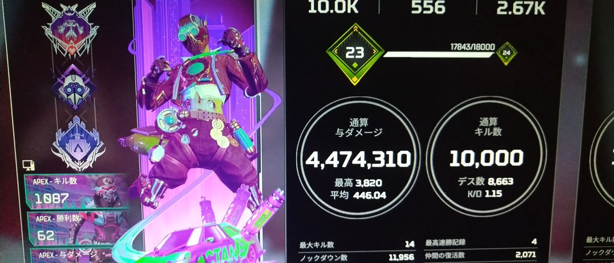 The_3rd_Heaven's tweet photo. 祝10,000キル！ https://t.co/GQUXnMIbcA