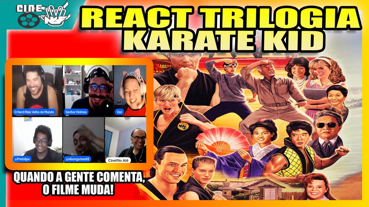 ngfsemlimites's tweet photo. https://t.co/whZuZfPnNJ
👆🏾👆🏾👆🏾
Confiram os melhores momentos do nosso tradicional cine NGF comentando a saga classica de filmes KARATE KID
#chozentogushi #mikebarnes #terrysilver #karatekid #danielsam #johnnylawrence #johnkreese #cobrakai #chozenvsbarnes #chozenvsterrysilver https://t.co/9newfp1ikn