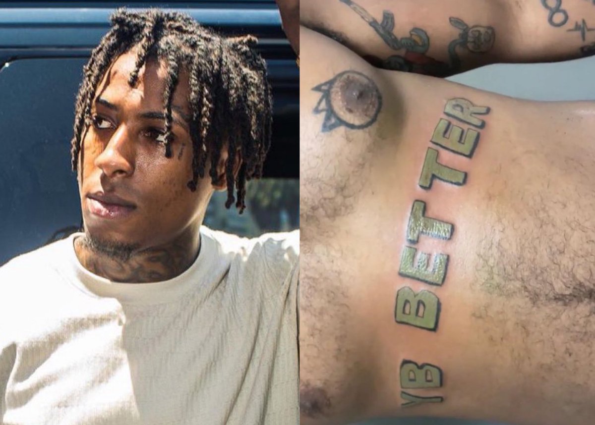 Kevin Gates Tattoos a picture of NBA Youngboy Face on him  YouTube