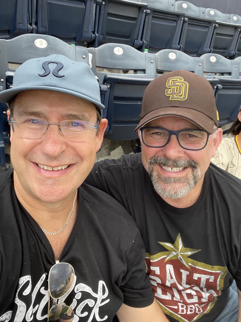 hangin' at the <a href="/Padres/">San Diego Padres</a> game with <a href="/sharphealthcare/">Sharp HealthCare</a>  #sharpmemorialhospital Chief-of-Staff, Craig Saffer.