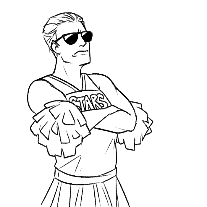 cheer weskie (for @/pthumeruu)