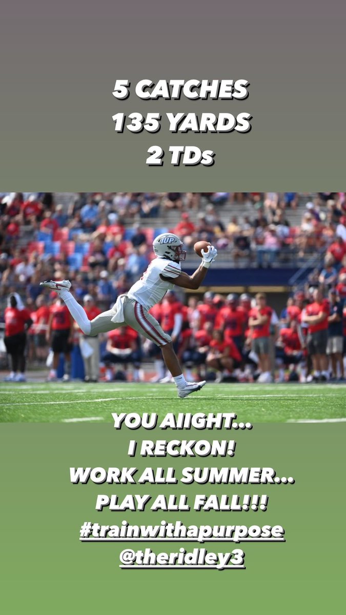 Balled out today!! <a href="/IUPfootball/">IUP Football</a> <a href="/hiltonbR7/">Hilton Ridley III</a> #trainwithapurpose