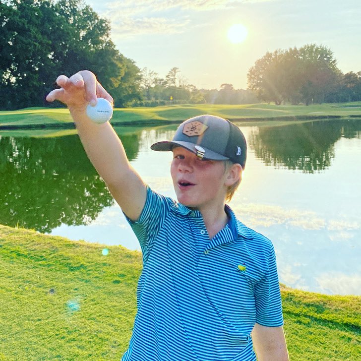 Foster played golf all day (with his PCD ball) - from Gunter’s Landing to ole faithful, HCC. Hope he always lets me tag along and sometimes play!