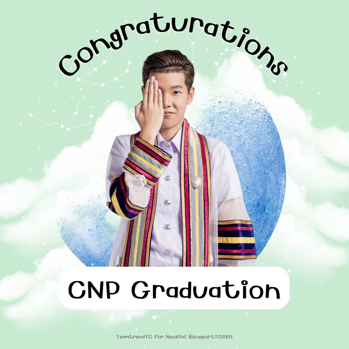 jeena_koy's tweet photo. ปลื้มใจและภูมิใจกับความสำเร็จของน้องปายนะคะ ครั้งหนึ่งในชีวิต🎊🎉🎊🎉#Congratsป๊ายปายโอริโอ้ https://t.co/oUsD4q8S7A