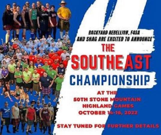 SMHG1973's tweet photo. Stone Mountain Highland Games is proud to host the 2022 Southeast Athletic Championship! October 15th and 16th. 

https://t.co/wKoeeD2oy8 https://t.co/WuGGQOCaJF